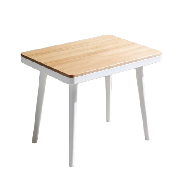 Slim Two-Tone Side Table