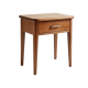 Warm Walnut 1-Drawer Slim Nightstand