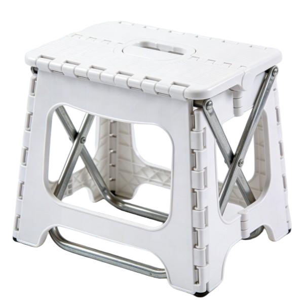 Metal-Frame Folding Step Stool