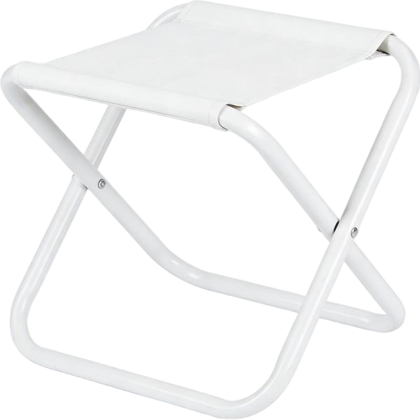 Fabric & Metal Folding Stool